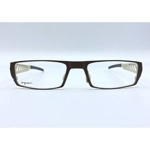 ORGREEN Titanium 19 Vulcan Eyeglasses 53-19 Brown/Cream New Old Stock Japan